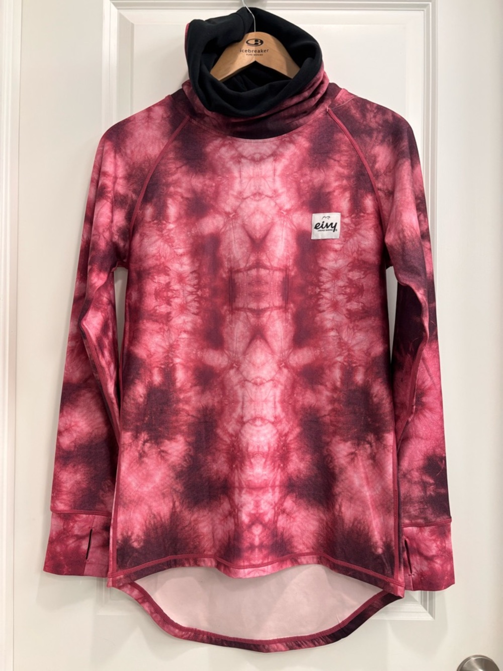 Eivy Icecold Top Pink Tie-Dye Pullover Tunic